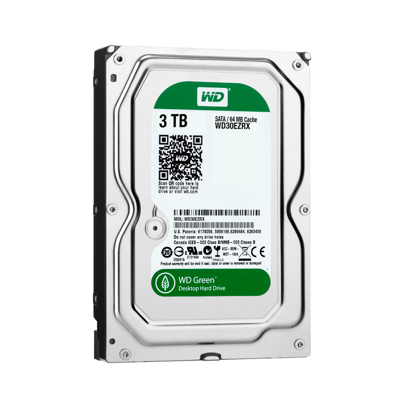 Ổ Cứng WD Green 3TB WD30EZRX